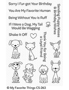 Sello mft Puppy Kisses