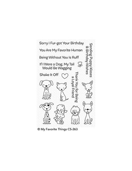 Sello mft Puppy Kisses