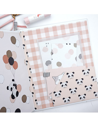 1,2,3 Taller! Álbum Bebé Rosa, Pequeño Panda de...