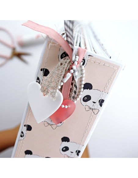 1,2,3 Taller! Álbum Bebé Rosa, Pequeño Panda de Alúa Cid