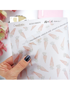 Papel vegetal Zanahorias CarrotCake de Alúa Cid