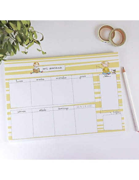 Planificador Semanal Esteban de Alúa Cid