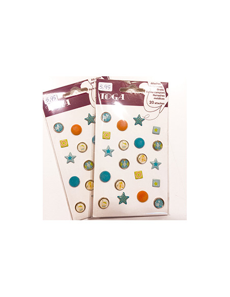 Brads Toga turquesa/naranja