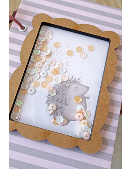 Kit para Shaker con Marco y Lentejuelas