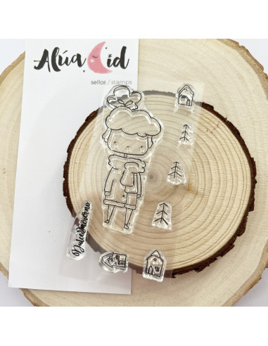 Sello Mini rita invierno