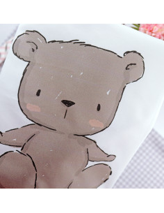 Panel de tela Pardo, de Pequeño Panda TARA! 2