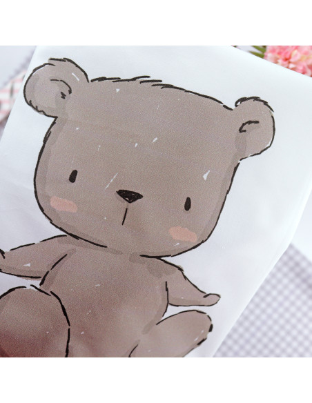 Panel de tela Pardo, de Pequeño Panda TARA!