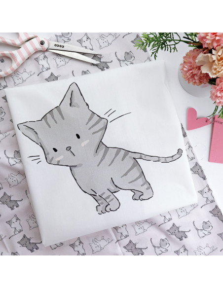 Panel de tela Kitty, de Pequeño Panda TARA!