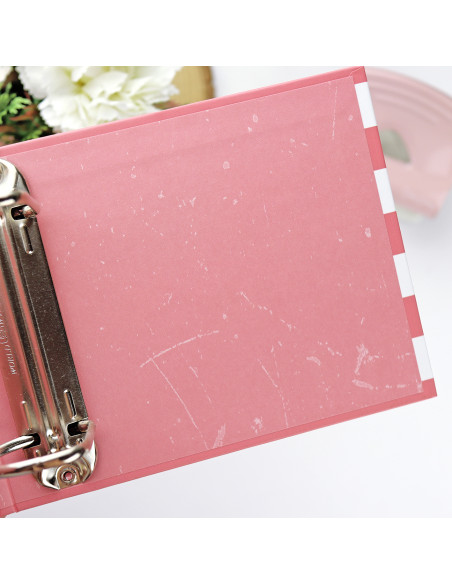 Carpeta 4x4'' Listas Coral