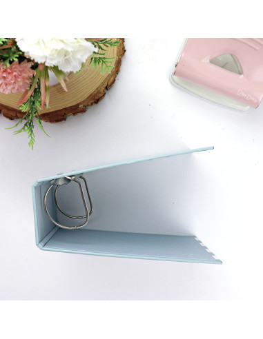 Carpeta 4x4'' Listas Turquesa