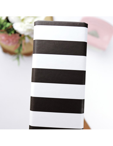 Carpeta 4x4'' Listas Negro