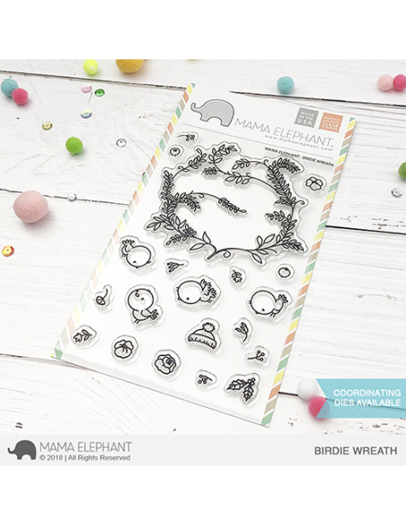 Mama Elephant sello little chickie agenda