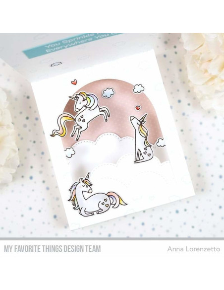 Sello Friendly Unicorns de MFT