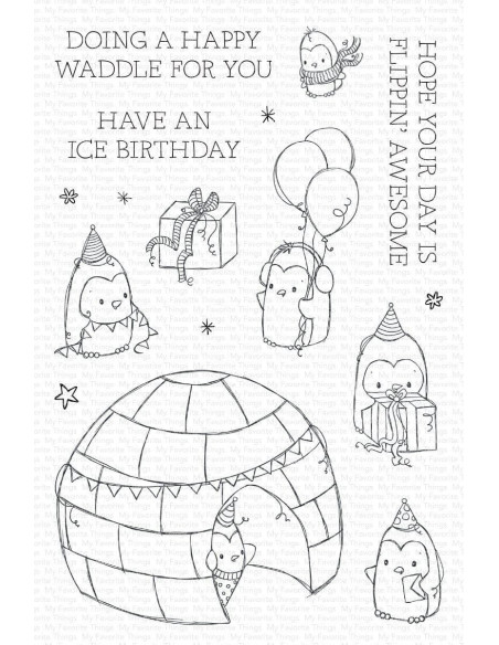 Sello Happy Waddle My Favorite Things