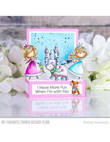 Sello Ice Princess and Friends de MFT