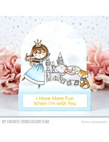 Sello Ice Princess and Friends de MFT