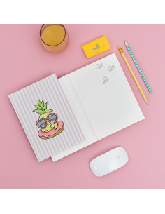Libreta Piña colada, de @tattoosbymery