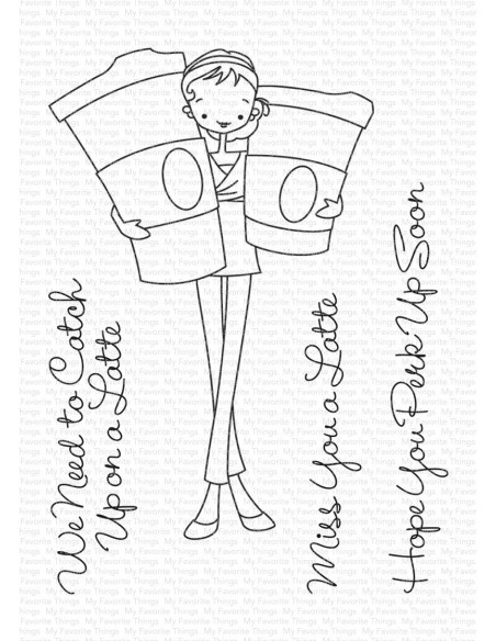 Sello  A la modes martinis on me   de MFT