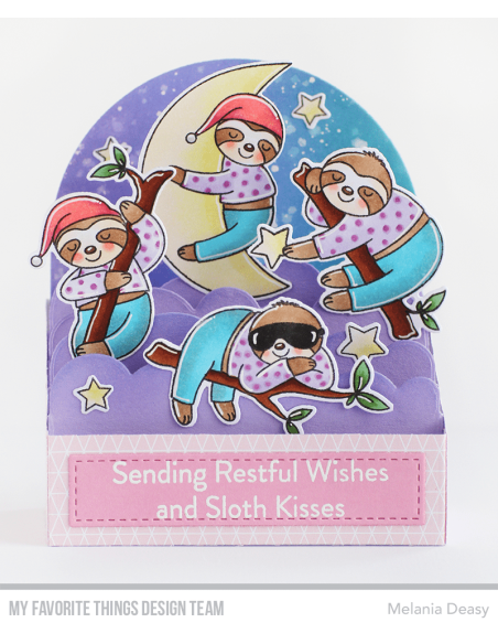 Sello Slumbering Sloths de My favourite Things