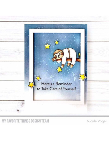 Sello Slumbering Sloths de My favourite Things