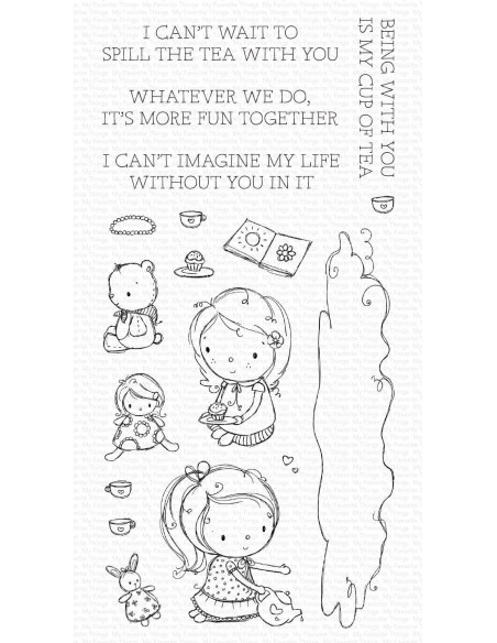 Sello Spill the Tea de MFT