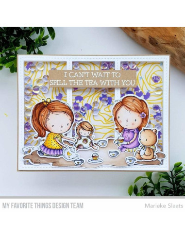 Sello Spill the Tea de MFT