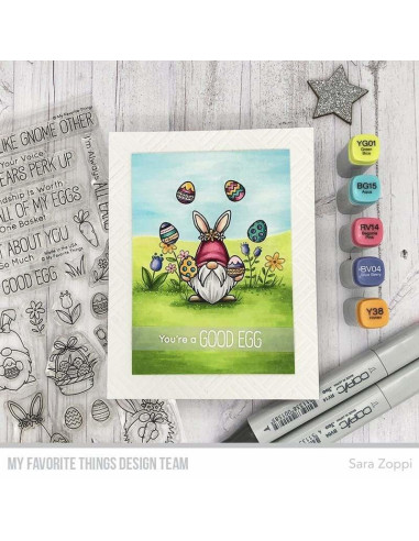 Sello Spring Gnomes de MFT