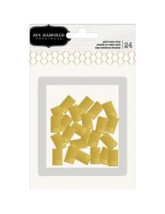 Clips metálicos dorados, de Jen Hadfield