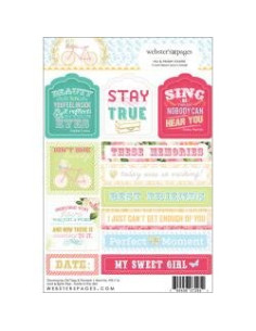 Pegatinas Webster´s Pages, Growing up, Sentiments