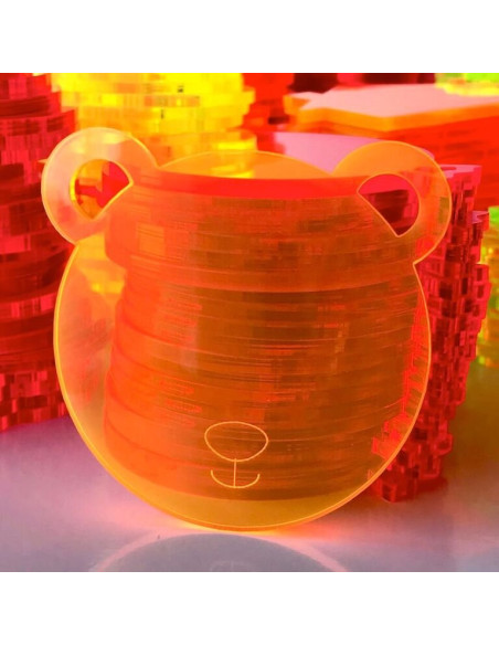 Base estampacion gigi et moi osito naranja