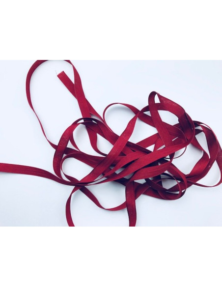 1m lazo lino azul esmeralda 12mm