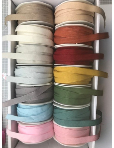 1m lazo lino azul esmeralda 12mm