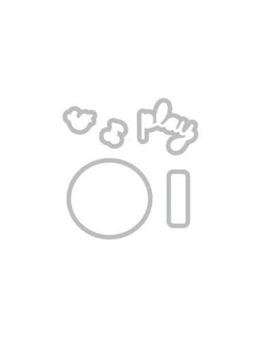 Framelits circulo festoneado