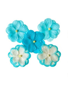 Flores SCB Double Flower turquesa