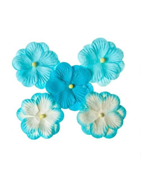 Flores SCB Double Flower turquesa