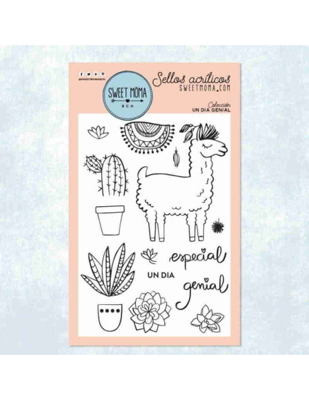 Sello Sweet Moma Un Dia Genial