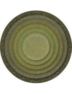Framelits sizzix, Stitched circles