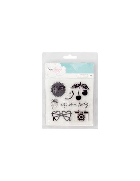 Sellos Dear Lizzy Happy Place