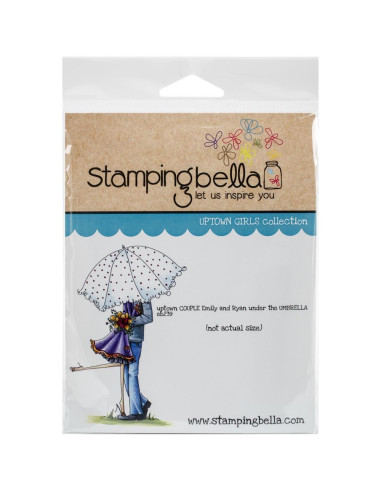 Emily& Ryan under the Umbrella