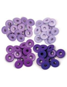 Wide Eyelets 3/16" azul