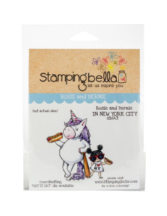 Sello Stampingbella Uptown Girls Bubbles loves her Bubby 2