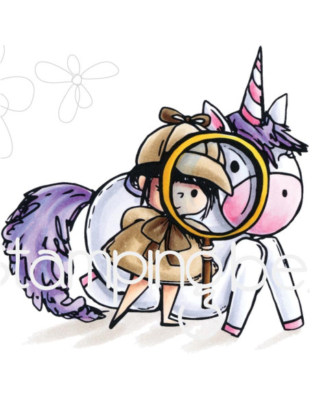 Sello Stampingbella Rosie loves Bernie