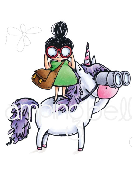 Sello Stampingbella Rosie loves Bernie