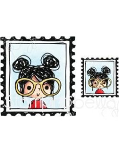 Sello Stampingbella a Tale of two Rosies