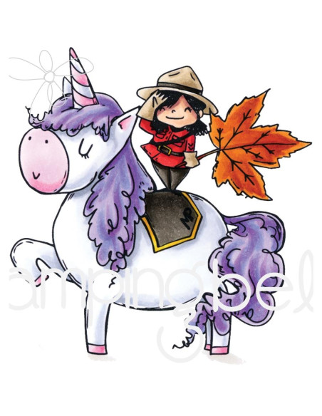 Sello Stampingbella Rosie and Bernie In Italy