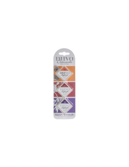 Nuvo diamonds, Hibrid ink, Rose Garden Nuvo diamonds, Hibrid ink, Rose Garden