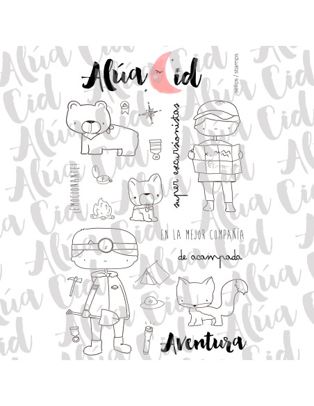 Alua Cid sello Exploradores