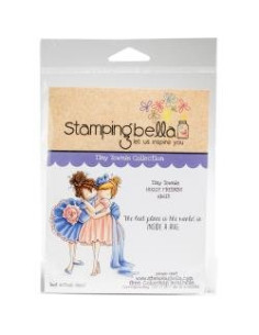 Sello Stampingbella Uptown girl, Love wine 2
