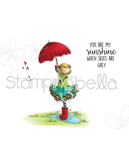 Sello Stampingbella Edna Loves Ice Cream