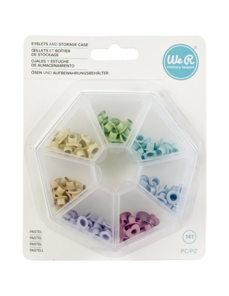 Eyelets 1/8" colores variados